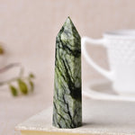 Load image into Gallery viewer, 1PC Colorful Natural Stones and Crystal Point Wand Reiki Healing Stone Tower Energy Ore Mineral Polished Crafts Home Decor New
